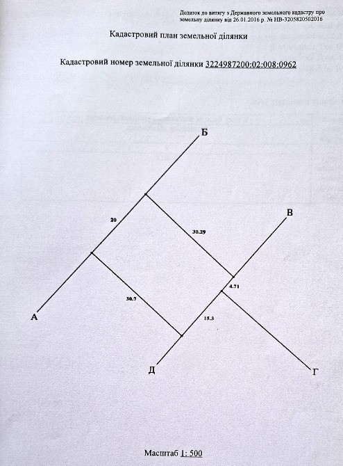 Земельна ділянка, 6 соток. Фастівський район. Червона Мотовилівка Фастів - зображення 2