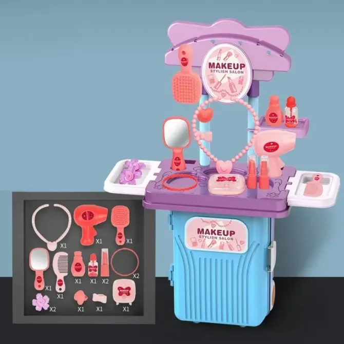 Игровой набор чемодан SUITCASE Transformable MAKEUP (CK05A) Львів - зображення 1