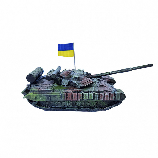 Статуетка "Український танк Т-64БВ" Львів - зображення 4