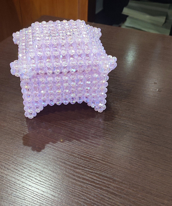 Шкатулка з бусін у вигляді китайського будиночка під замовлення Звенигородка - изображение 1