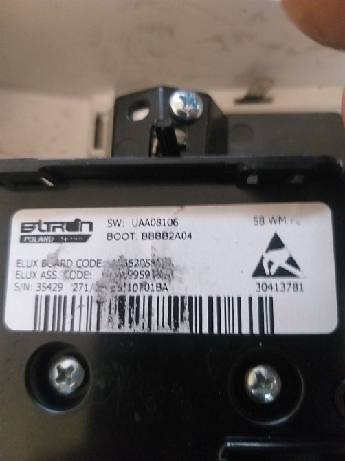 Aeg Protex Плата управления с модулем (Верхний-Нижний) Ua08106 Київ - зображення 5