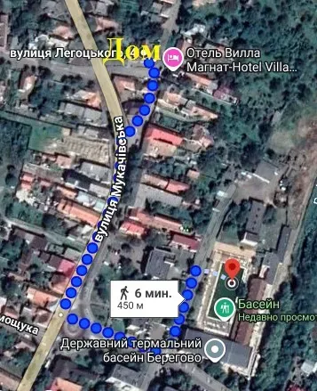 Здаються в м. Берегове 2, 3, 4, 5-х кімнати подобово біля термал. басе Берегове - зображення 12