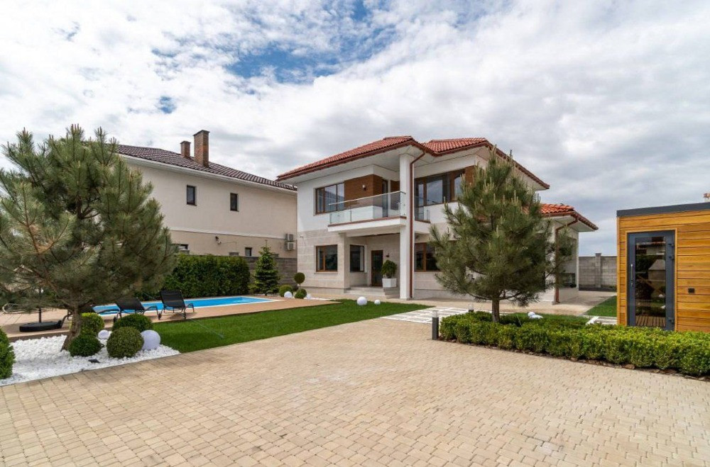 Аренда нового , дизайнерского дома в Одессе , бассейн, сауна , 6 соток Одеса - зображення 3