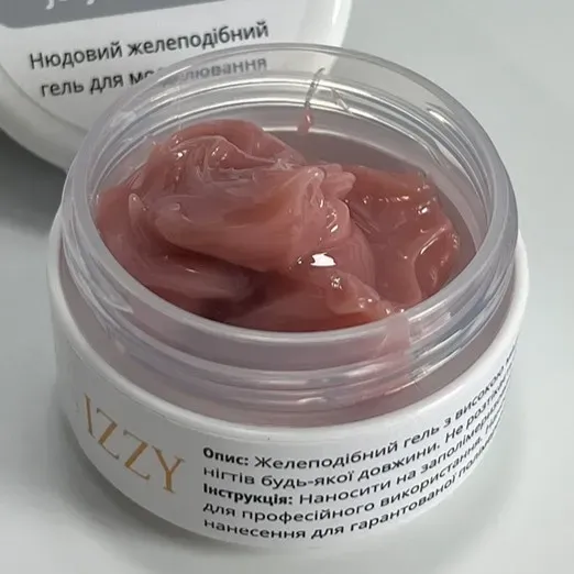 Не тече! Інноваційний Гель-желе Izzy Jelly Builder Gel Skin 20г для мо Київ - зображення 1