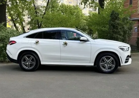 244 Внедорожник на свадьбу Mercedes Benz Gle Amg Coupe белый джип Київ