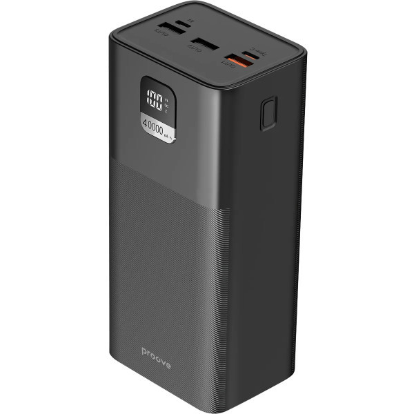 Power Bank Proove Giant Lite 22.5W 40000mAh Black (PBGI20312201) (Код товара:38636) Харків - зображення 1