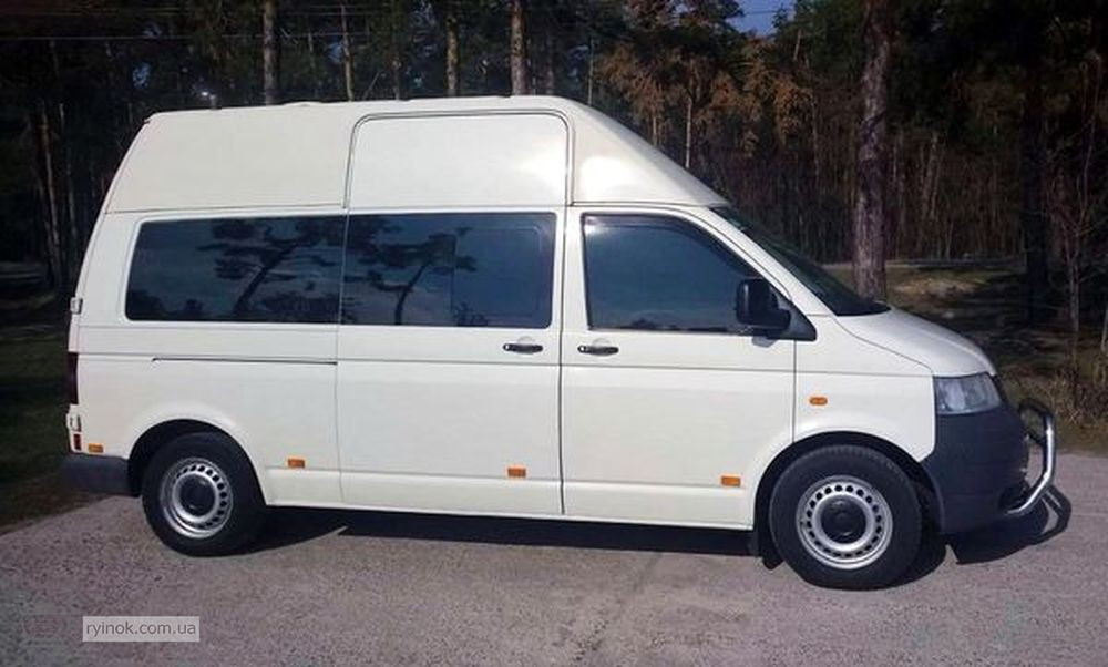 294 Микроавтобус на свадьбу Volkswagen T5 на 10 мест аренда Київ - зображення 2