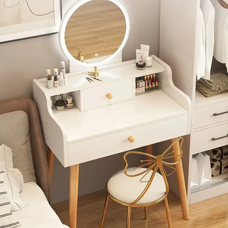 Туалетний столик Tt821 із Led дзеркалом та висувними ящиками Одеса - зображення 2