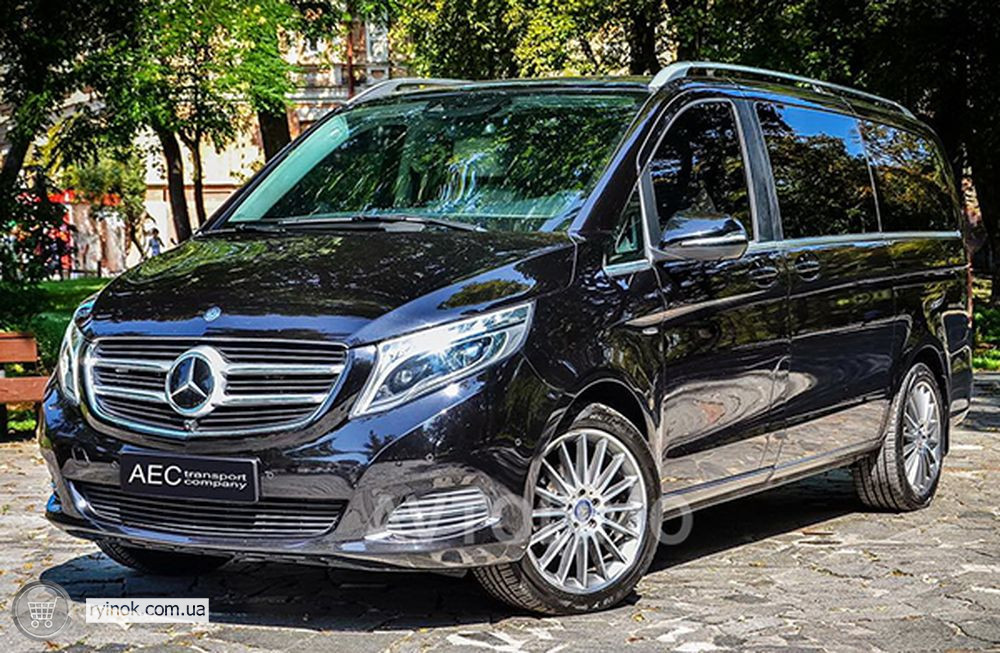274 Микроавтобус Mercedes V класс аренда на свадьбу с водителем Київ - зображення 1
