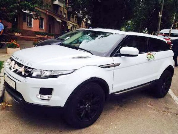 240 Внедорожник на свадьбу Range Rover Evoque Coupe аренда Київ - зображення 1