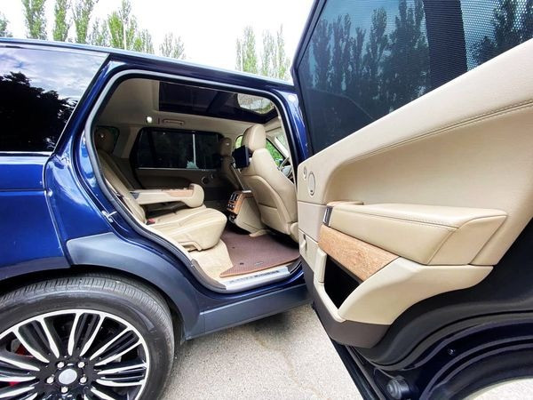 221 Внедорожник Range Rover синий аренда прокат без водителя Киев - изображение 7