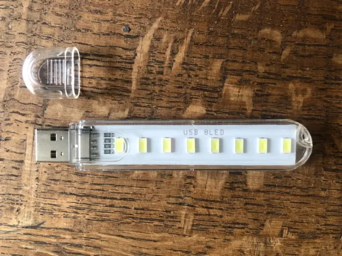Usb ліхтарик - біле світло Львів - зображення 1