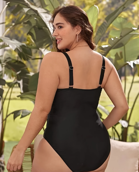 Суцільний модний купальник з утяжкою Харків - зображення 3