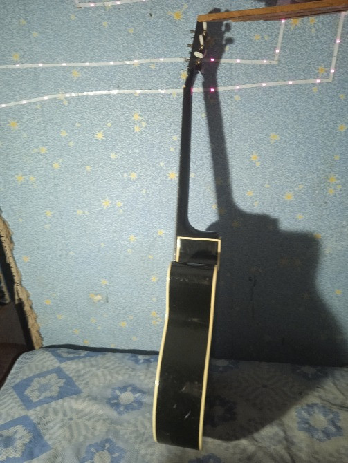 Гитара акустическая с чехлом и двумя струнами Єланець - зображення 4