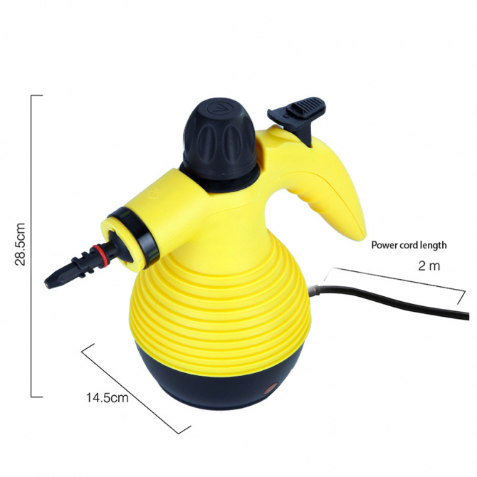 Отпариватель с функцией пароочистителя Steam Cleaner DF-A001 (TM-115) / Ручной отпариватель Львів - зображення 5