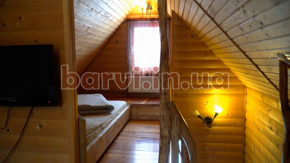 Поляниця 8.1 Двоповерховий Дерев'Яний Котедж з Брусу на 2-5 Осіб Яремче - изображение 12