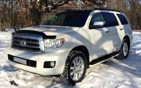 238 Внедорожник на свадьбу Toyota Sequoia белая аренда Київ