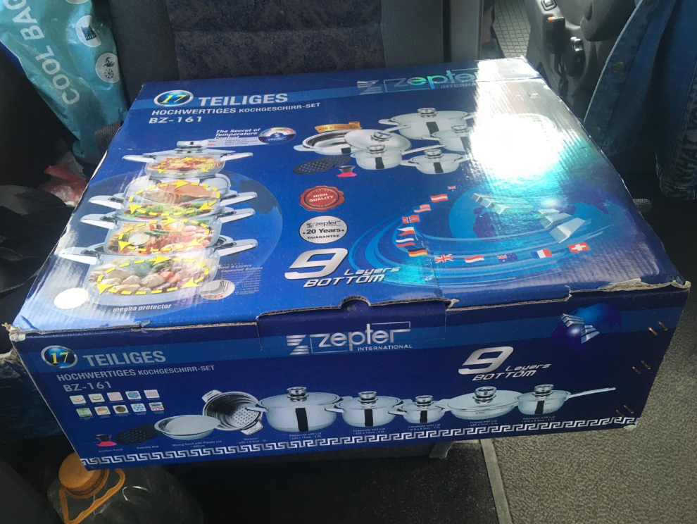 Набір посуду Zepter 9 предметів BZ 161 Новий Хмельницкий - изображение 1