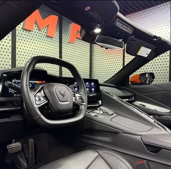 125 Спорткар на фотосессию Chevrolet Corvette Chevrolet C8 оранжевый а Київ - зображення 6