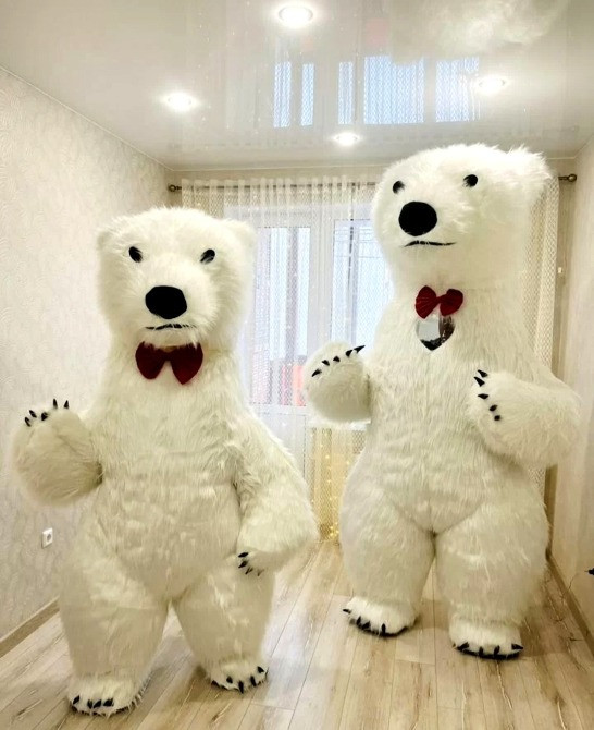 Белый мишка Черновцы медведь аниматор заказ на праздник Черновцы - изображение 6