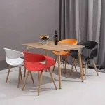 Стілець Берта пластиковий чорний Дніпро - зображення 2