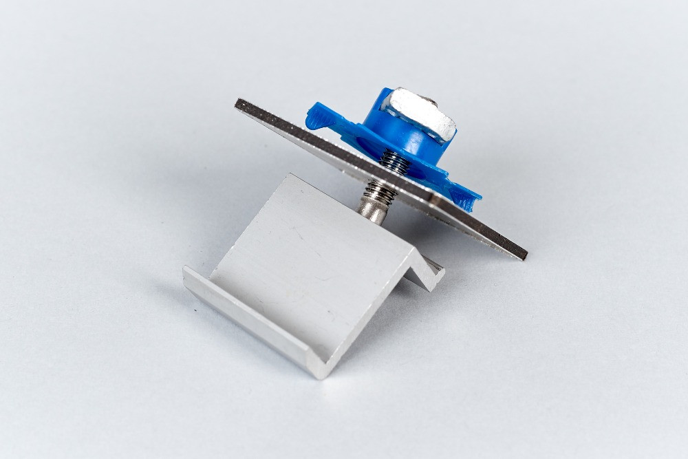 Краевое крепление, в сборе для крепления солнечных панелей Дніпро - зображення 4