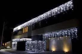 Новорічна іллюмінація гірляндами, монтаж гірлянд Буча - зображення 3