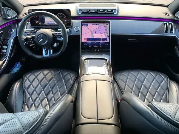 163 Vip Mercedes-Benz S580 Amg W223 аренда с водителем прокат без води Київ - зображення 8