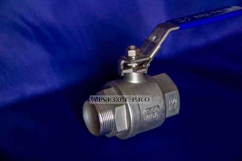 Кран нержавеющий с наружной резьбой 1/2\" Aisi 304 | TRiNOX Запоріжжя - зображення 4