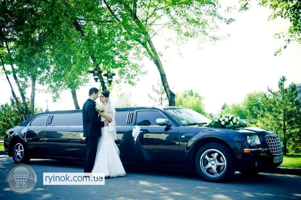 016 Лимузин Chrysler 300C черный аренда на свадьбу день рождения Київ - зображення 2