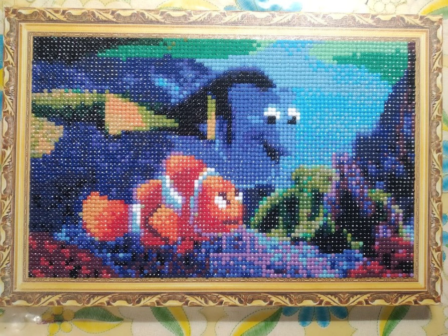 Готова "Алмазна мозаїка" - Дорі Звенигородка - зображення 1