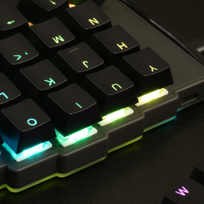 Спліт клавіатура Cleo (Corne) – механічна клавіатура з Rgb підсвіткою Івано-Франківськ - зображення 7