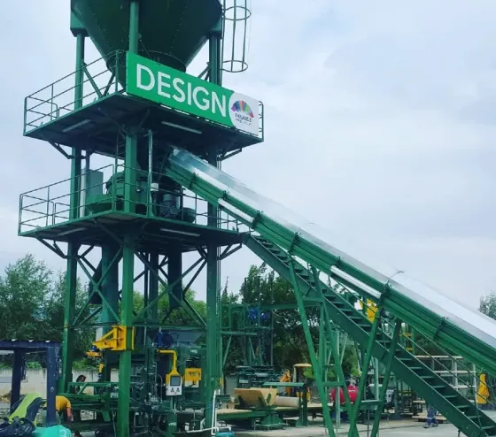 Шлакоблок– Автоматическая Бетонная Тротуарная Машина – 245.000 $ Київ
