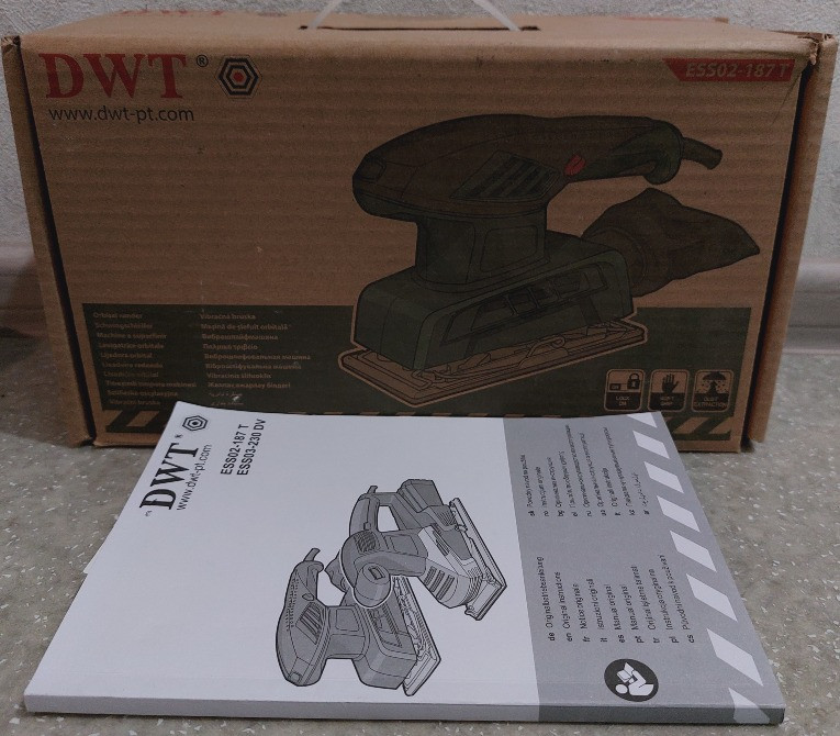 Віброшліфувальні машина Dwt Ess02-187 T, нова Дніпро - зображення 3