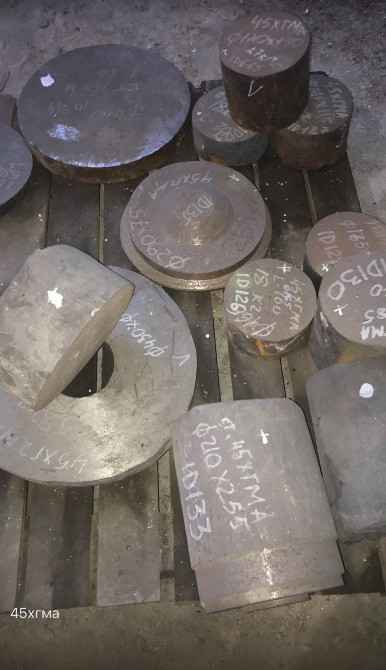 Продам круглого перерізу поковка ст.45Хгма Дніпро - зображення 1