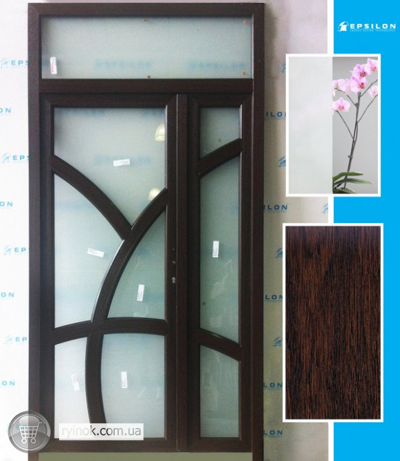 Вхідні двері металопластикові Івано-Франківськ - зображення 2