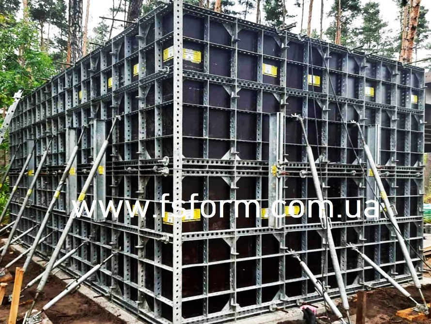 Опалубка дрібнощитова, Опалубка мелкощитовая стеновая Киев - изображение 3