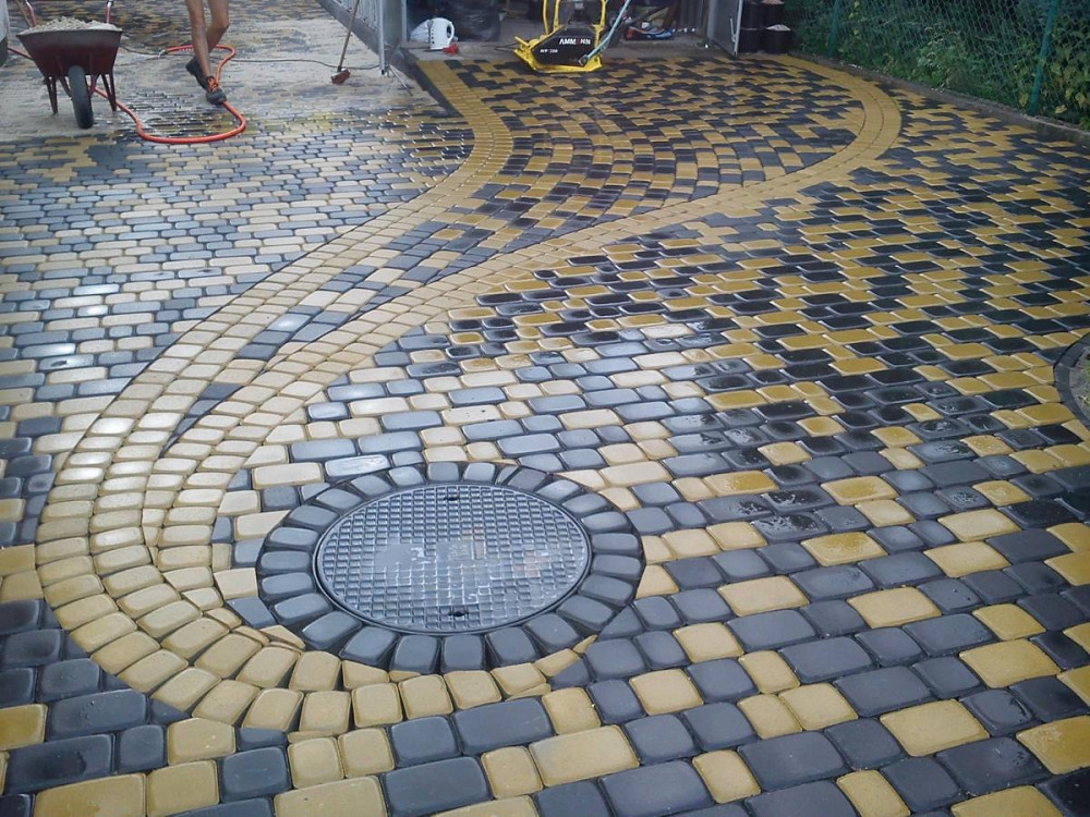 Укладання тротуарної плитки Харків Харьков - изображение 2