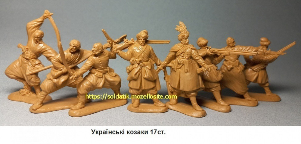 Солдатики игровой набор 8шт. 4 вида, игрушки, фигурки, казаки, воины Киев - изображение 5