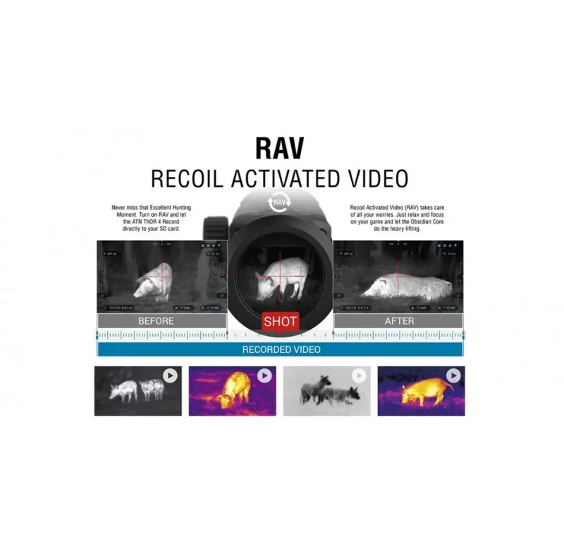 Atn ThOR 4, 640x480 Sensor, 4-40x Thermal Smart HD Rifle Scope Вінниця - зображення 5