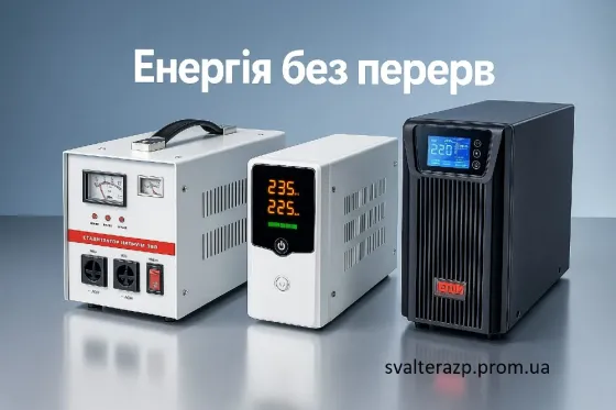 Стабілізатори, інвертори, Дбж — надійне живлення без перепадів Запорожье