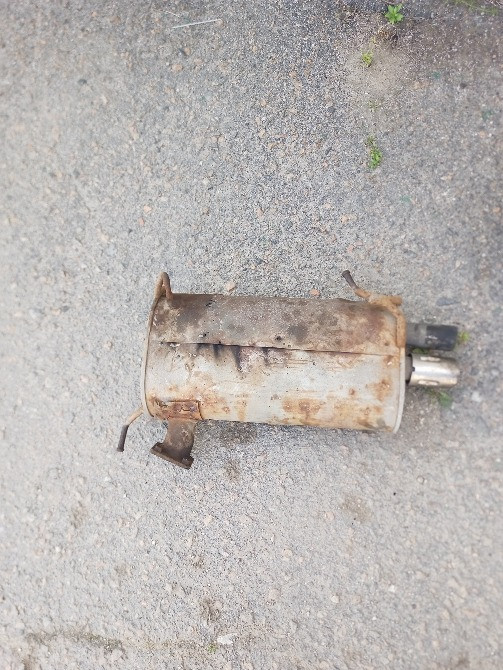 Продам глушник задня частина на Mitsubishi Outlander xl 2006-2012 Дніпро - зображення 2