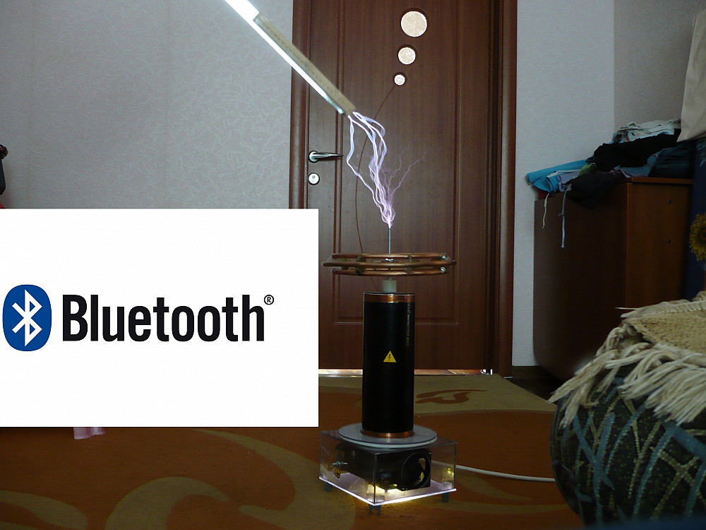 катушка Тесла Drsstc и Sstc Midi Bluetooth 0.6 -2 кВт Запоріжжя - зображення 1