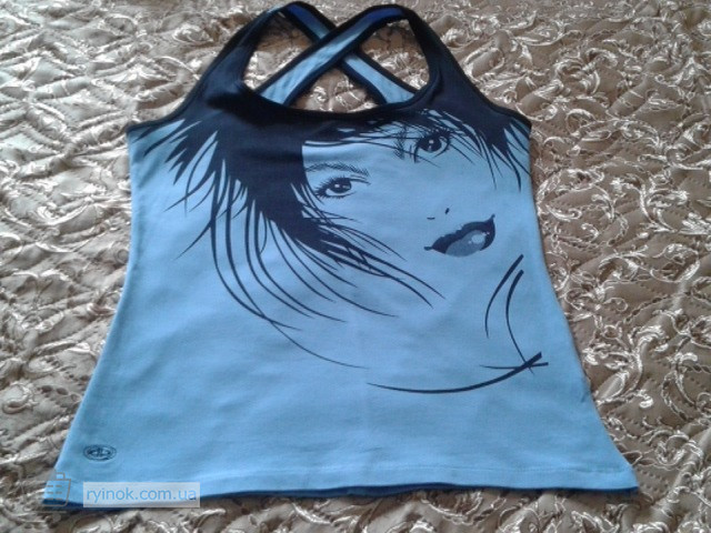 Женская летняя майка Дніпро - зображення 1