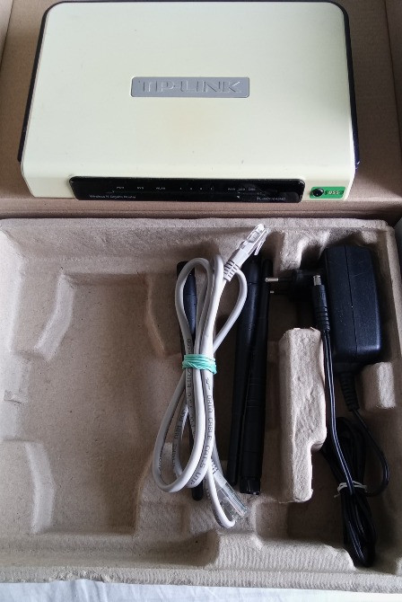 Wifi router роутер 2.4 гц tp-link model tl-wr1043nd 4 lan 1 wan rj45 Житомир - зображення 1