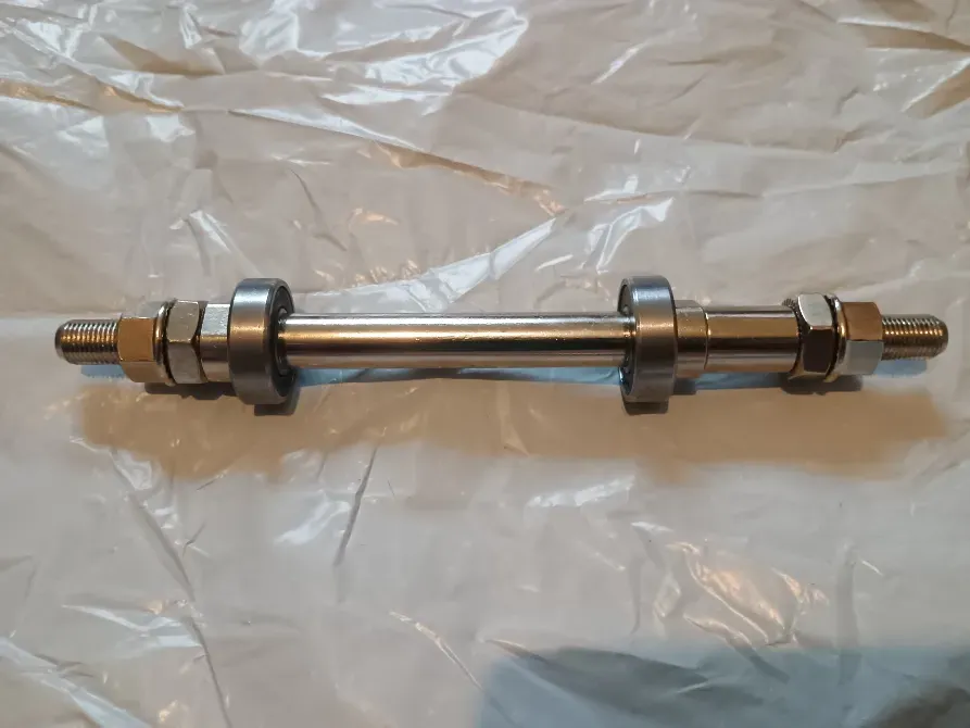 Велосипедная ось задней втулки 180мм на пром подшипниках 6000rs Харків - зображення 2