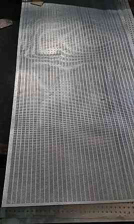 Сито металлическое 1000×2000×0.8 мм оцинкованное • Универсальное решето для агротехники и промышленн Дніпро