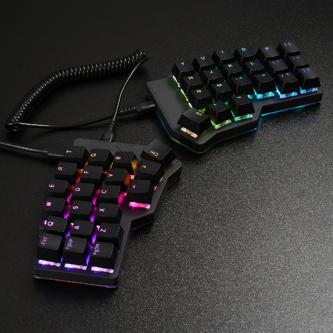 Спліт клавіатура Cleo (Corne) – механічна клавіатура з Rgb підсвіткою Івано-Франківськ - зображення 3