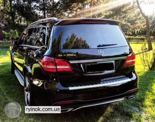 361 Внедорожник Mercedes Gls черный в аренду на свадьбу трансфер Київ - зображення 3