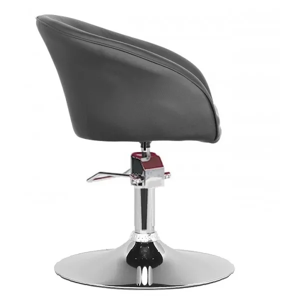 Крісло Мурат Р перукарське чорного кольору Дніпро - зображення 2